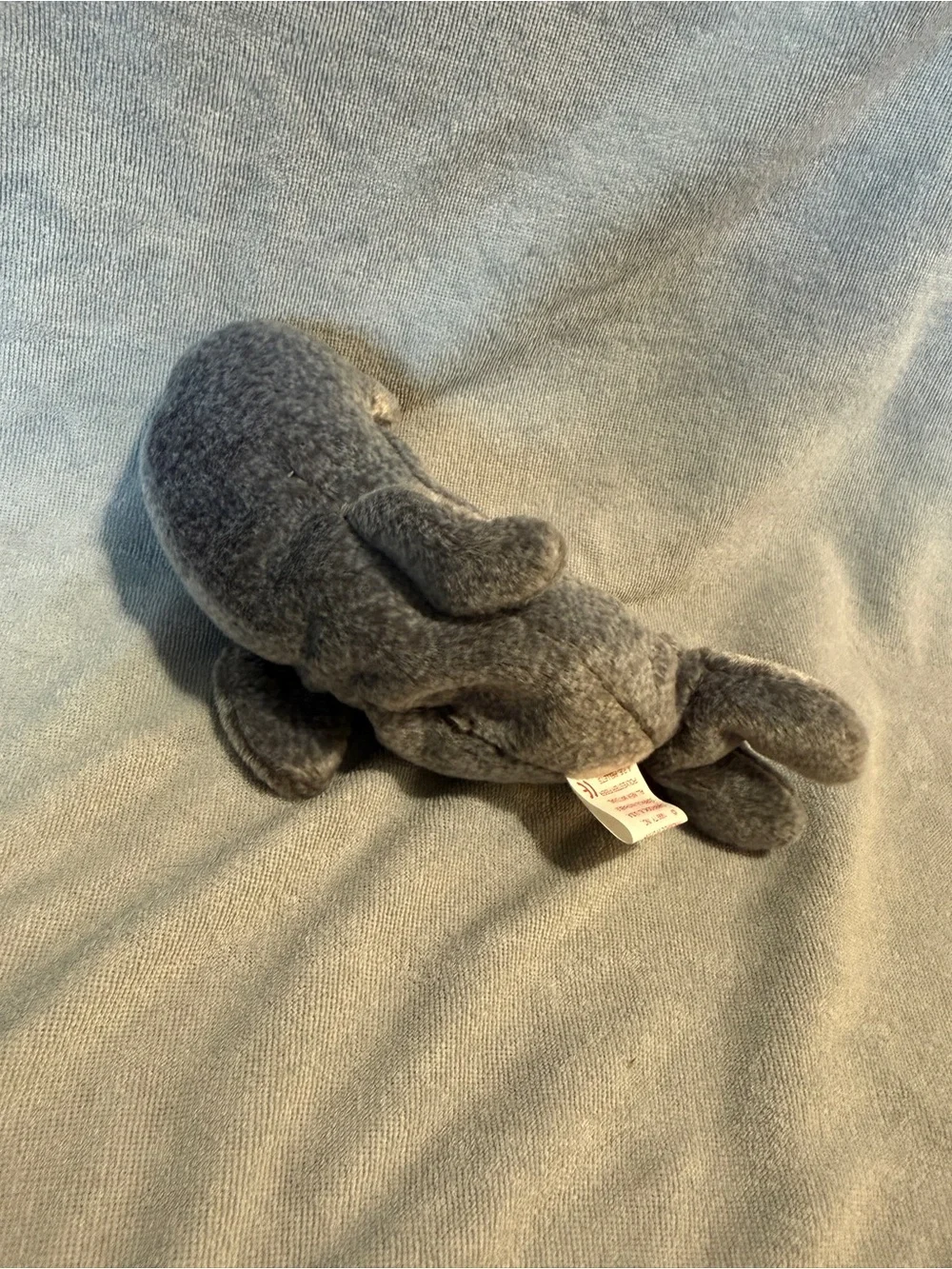 Ty Beanie Buddies Beanie Babies Slippery Gray Seal Plush 1999 Vintage